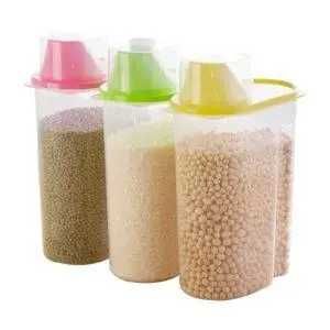 Бокс-контейнер 17,5*9,5*25,5 см, для зберігання крупи, борошна, снеків