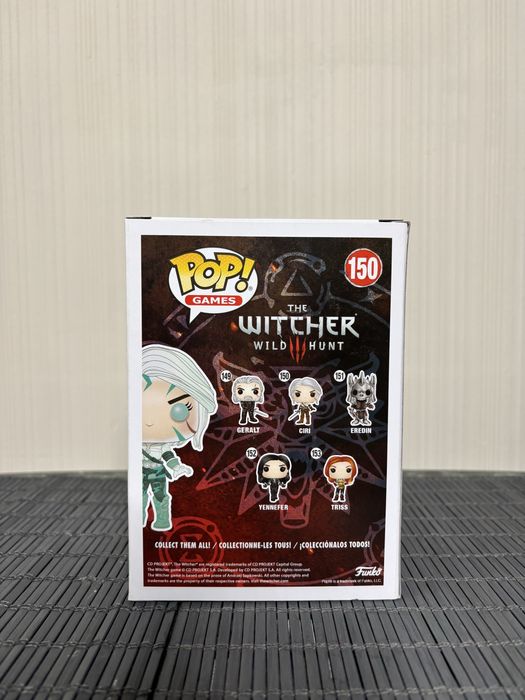 Фігурка Funko pop Ciri 150 (chase) з гри Відьмак