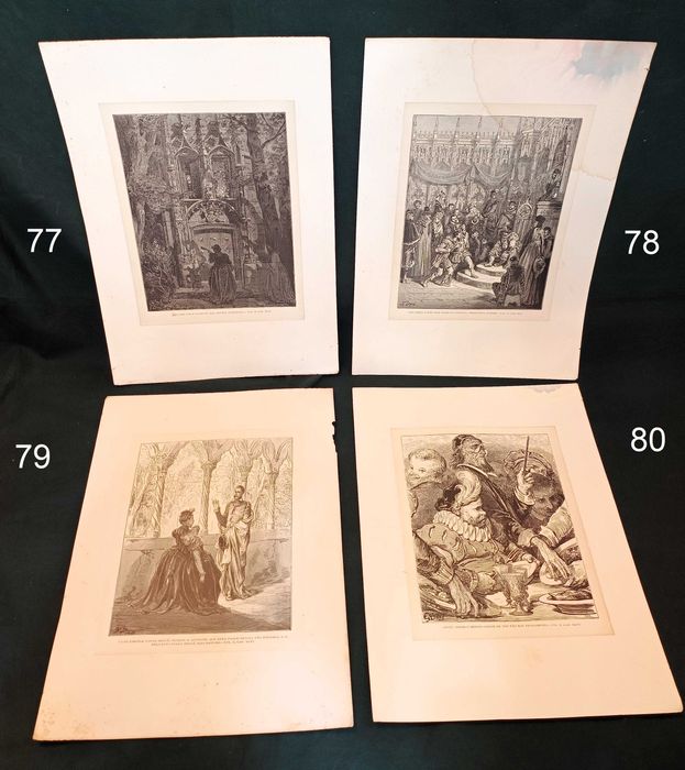 Gravuras Dom Quixote de la Mancha Gustave Doré H. Pisan 1866 20