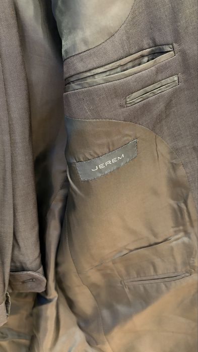 Fato de homem (blazer e calça) castanho JEREM