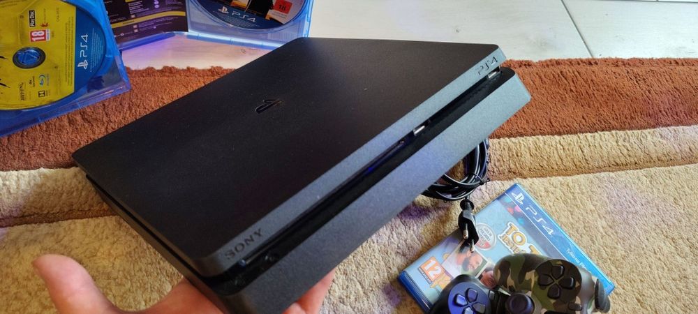 Konsola PlayStation 4 Slim 1TB,2 Pady. 10.50 JB goldHEN Igła