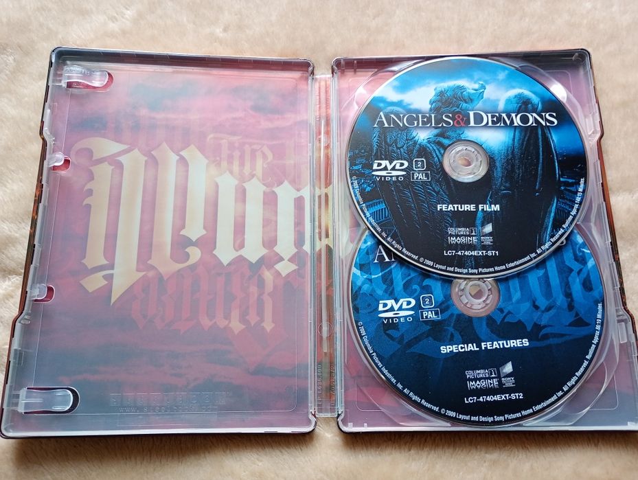 Anioły i demony (steelbook) - Film DVD