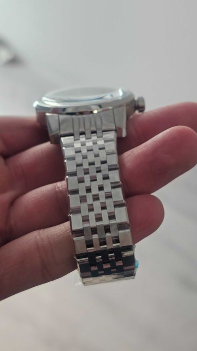 Relógio Automático King Seiko Mod Azul Prateado