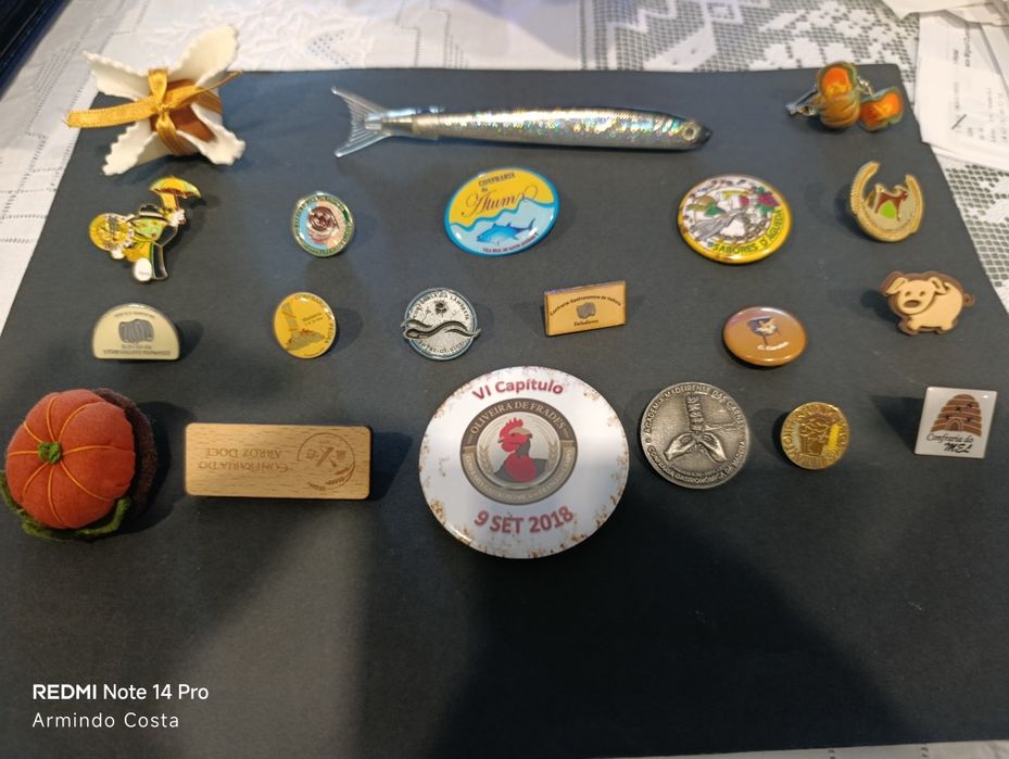 Pins das Confrarias Gastronómicas