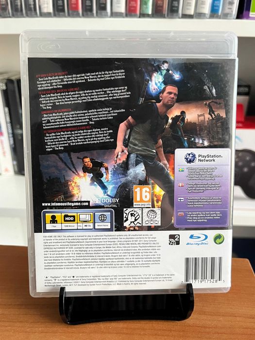 inFamous 2 Playstation 3 Pudełko