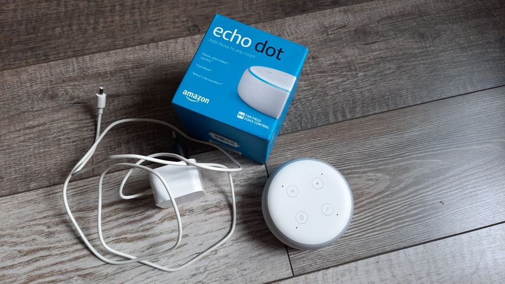 Alexa echo dot 3 Amazon głośnik biały