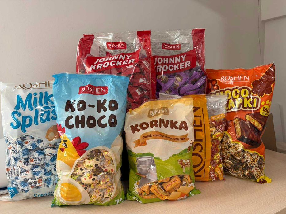 Цукерки Рошен 1 кг опт ціна