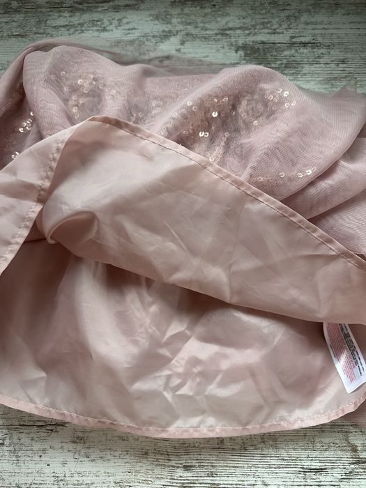 фатиновая юбка с пайетками primark 128-134 спідниця