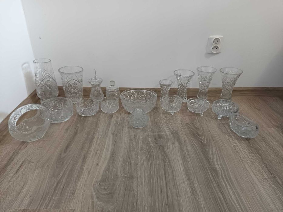 Kryształ PRL biały 13. 8,0x6,0x12,0