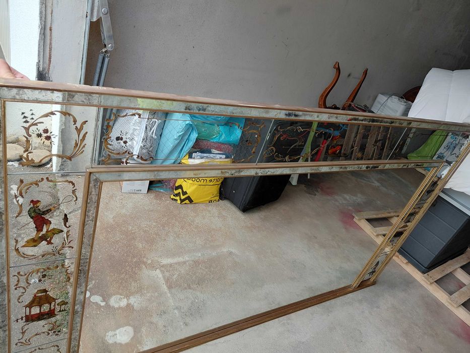 Espelho decorativo para sala de jantar ou sala de estar