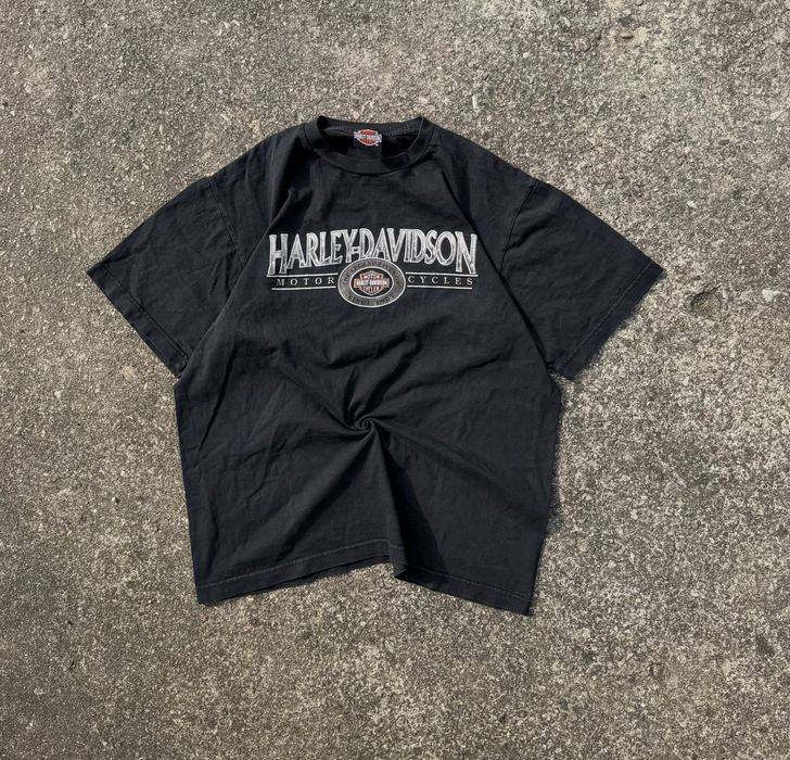 Koszulka Harley Davidson Victorville California Vintage  Fit: L 68x56 cm Długość x Szerokość  Drobna dziurka