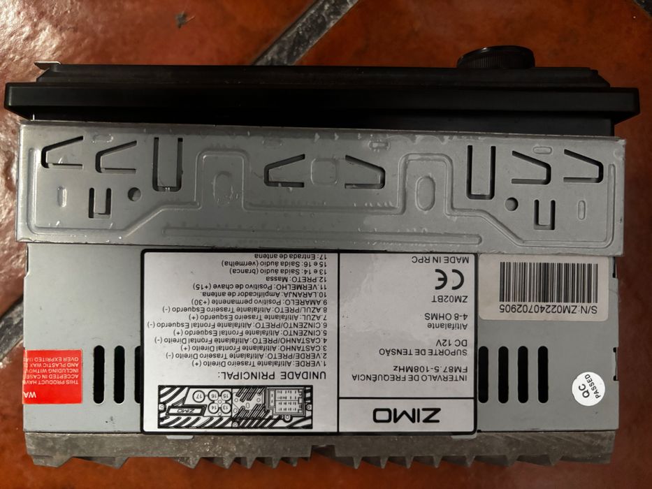 ZIMO ZM02BT Car radio