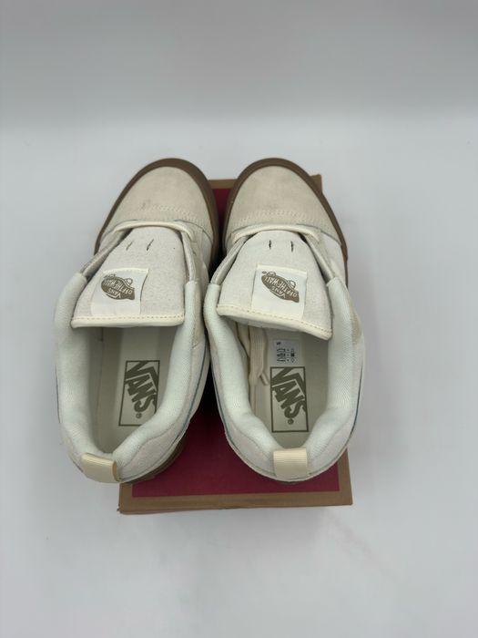 Buty Sportowe Trampki Vans Old Skool kremowe nowe  KNU skool 36