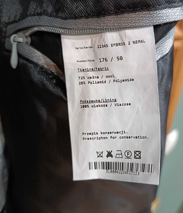 Płaszcz Szary Embros