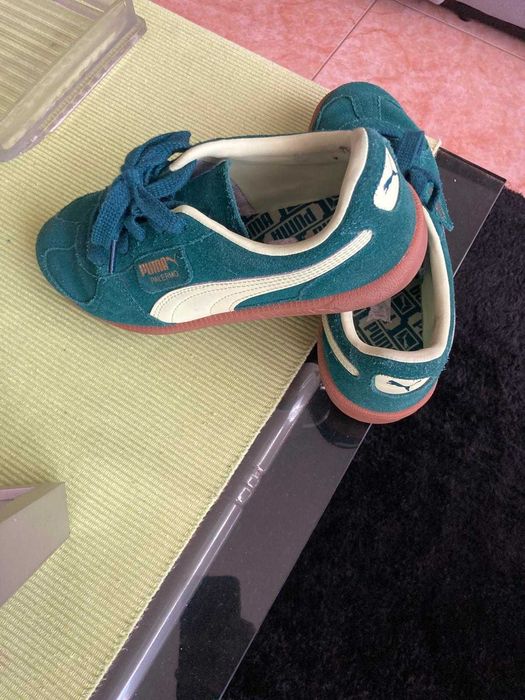Puma Palermo Jr (Dark Myrtle/Cool Cucumber)
