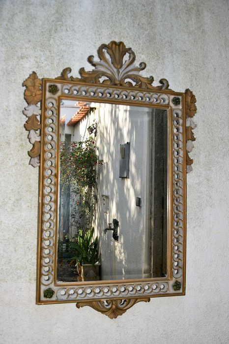 Antique Ornate Mirror