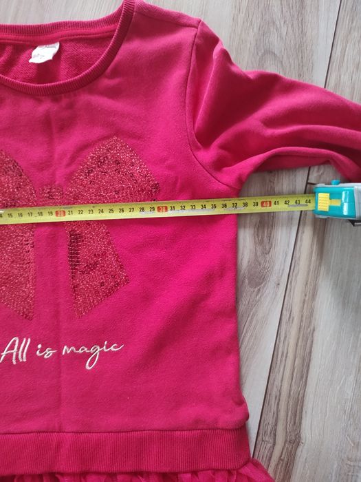 Sukienka czerwona Cool Club  r.140