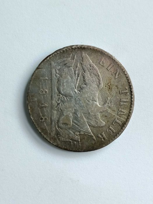 Talar 1818 A Niemcy Prusy Fryderyk Wilhelm lll oryginał Srebro