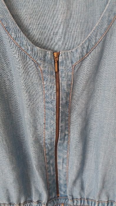 Vestido de ganga da Zara - Novo