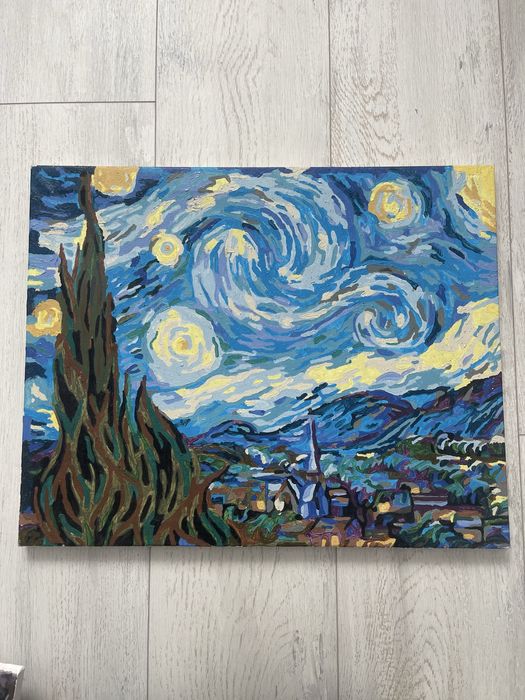 Готовые картины по номерам