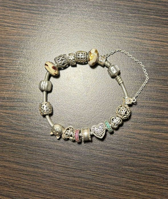 Bransoletka modularna Pandora srebrna