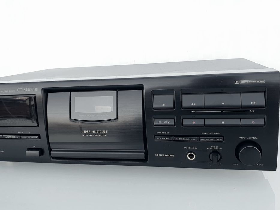 Magnetofon kasetowy PIONEER CT-S440S  dolby s