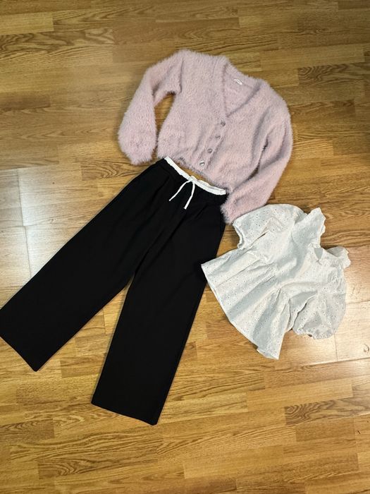 Кюлоты(штаны) Zara ,кофта Next