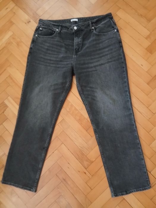 Spodnie jeansowe  ciemnoszare  C 38/32  w pasie 106 cm