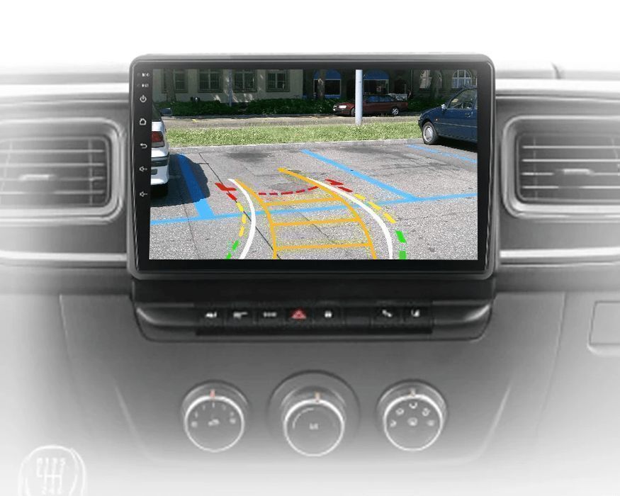 Renault Master – Radio Android 15 10" CarPlay Android Auto GPS Nawigacja Stacja Multimedialna WiFi Bluetooth PL 1GB/32GB