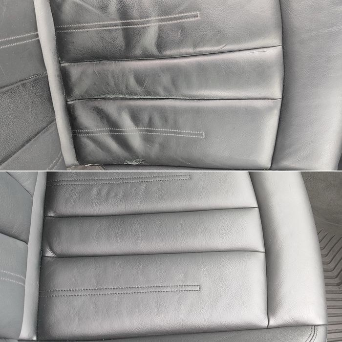 Реставрация кожи авто. Покраска сидений ,покраска руля, пластика.