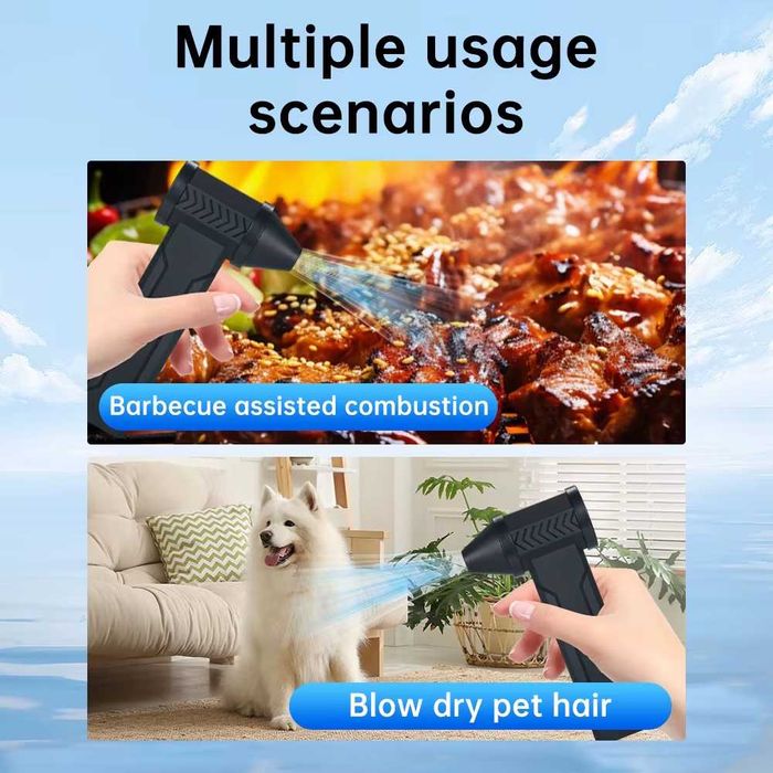 Турбо вентилятор Violent F16 Turbo Jet Fan 160000 RPM повітродувка