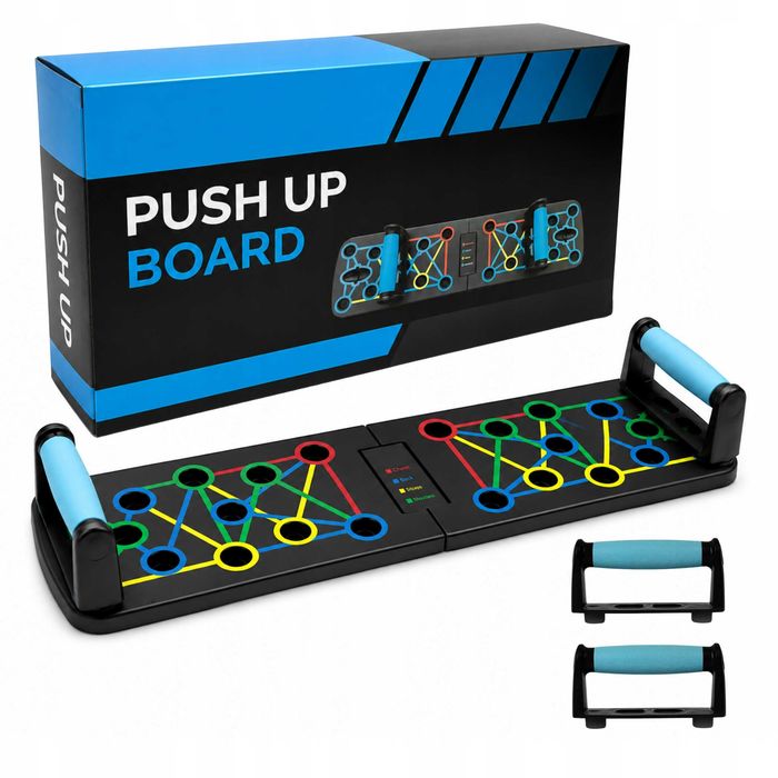 Deska  Do Pompek  Platforma  Do Ćwiczeń PUSH UP BOARD  14 W 1