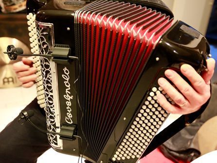 zestaw mikrofonów akordeon