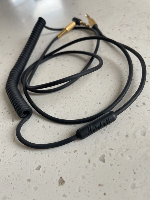Oryginalny Kabel Marshall (Spiralny) – Jack 3.5mm z Mikrofonem