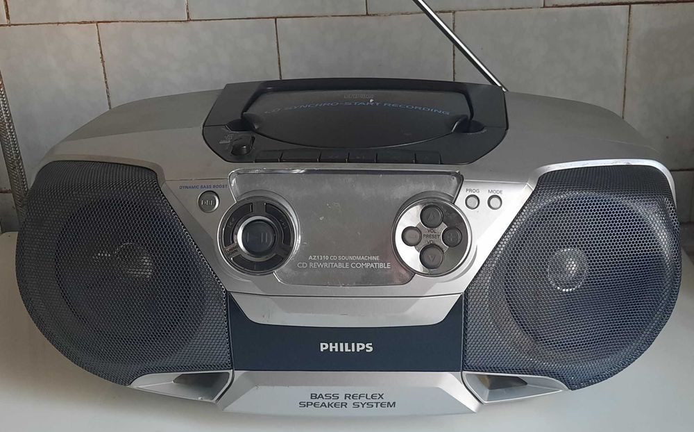 аудомагнитола с CD проигрывателем PHILIPS, 3фото