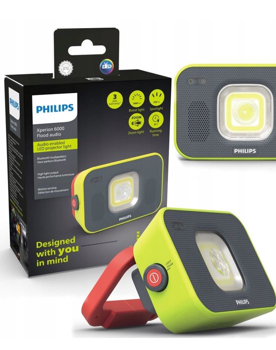 Lampa warsztatowa Philips Xperion 6000 Flood Audio
