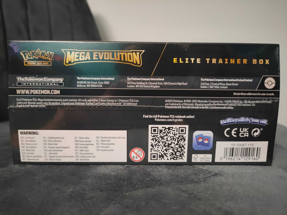 Karty Pokemon TCG - Mega Evolution Gardevoir Elite Trainer Box ETB