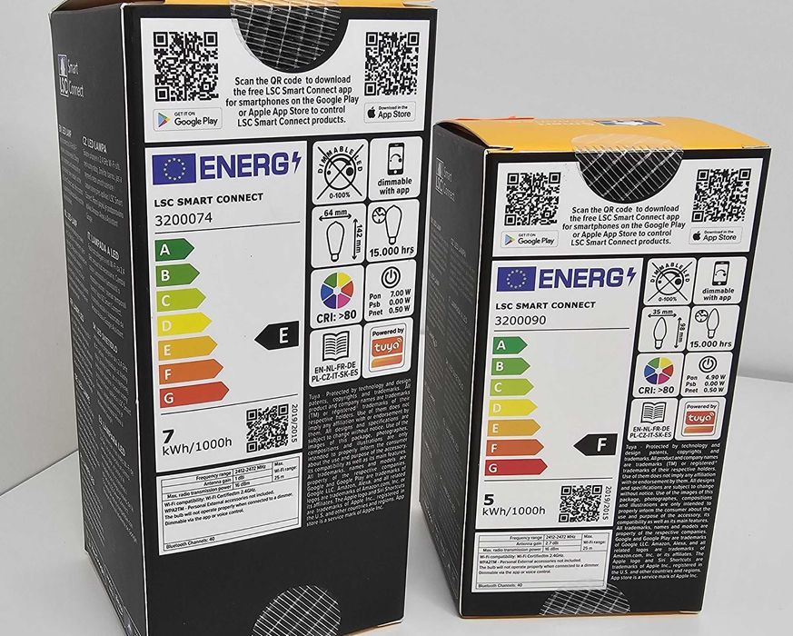 Żarówka Led LSC Smart Connect WIFI 7 watów 806 lumenów E27