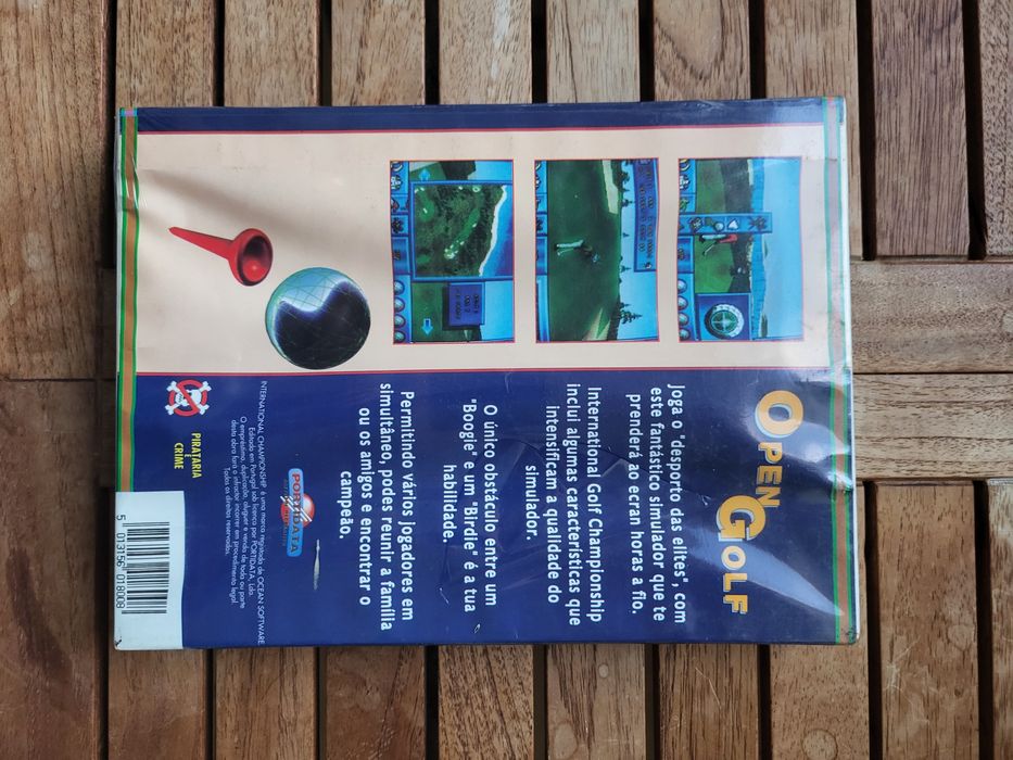 JOGO PC DOS Big Box International OPEN GOLF Championship - Selado