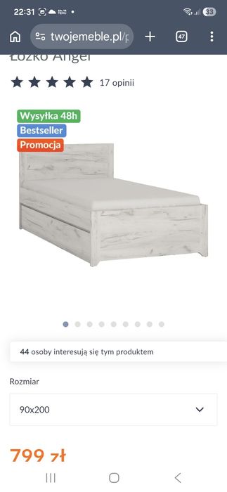 Meble Wójcik do pokoju chlopca dziewczynki dziecka