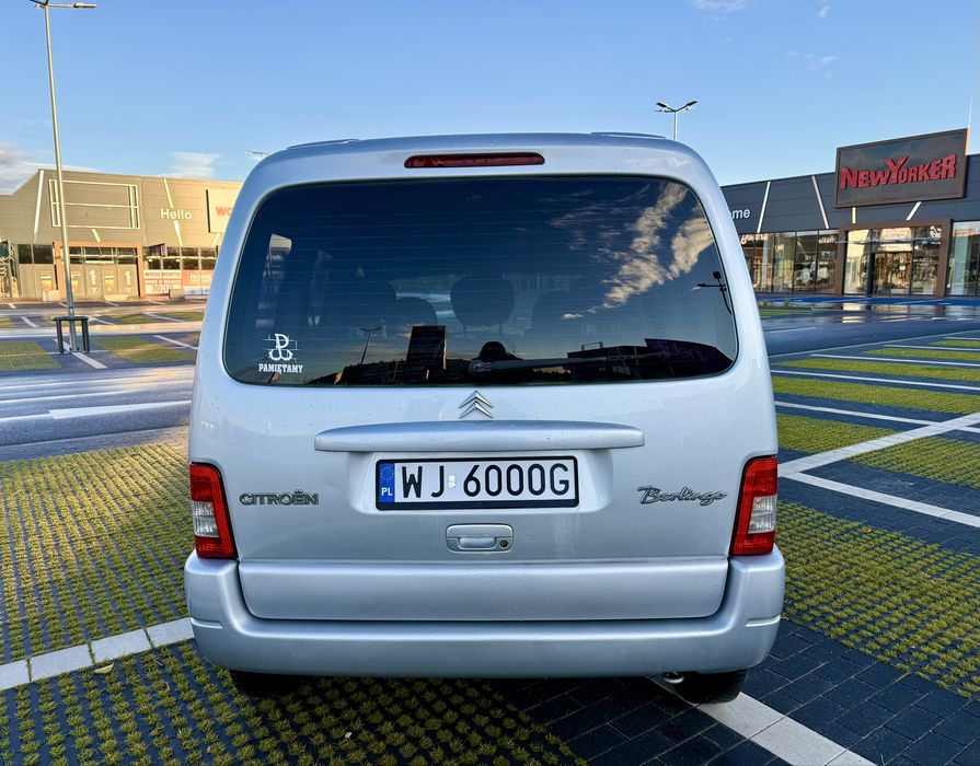 Citroen Berlingo 1.4 75 KM Multispace 2006 rok benzyna