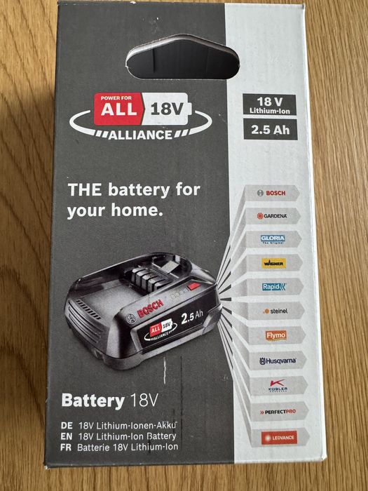 Akumulator Bosch PBA 18V 2.5Ah