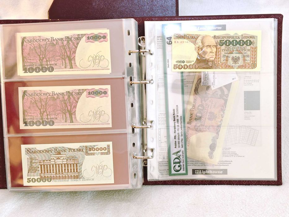 Kolekcja banknotów tzw. małego PRL-u (123 banknoty) st. 1 / UNC