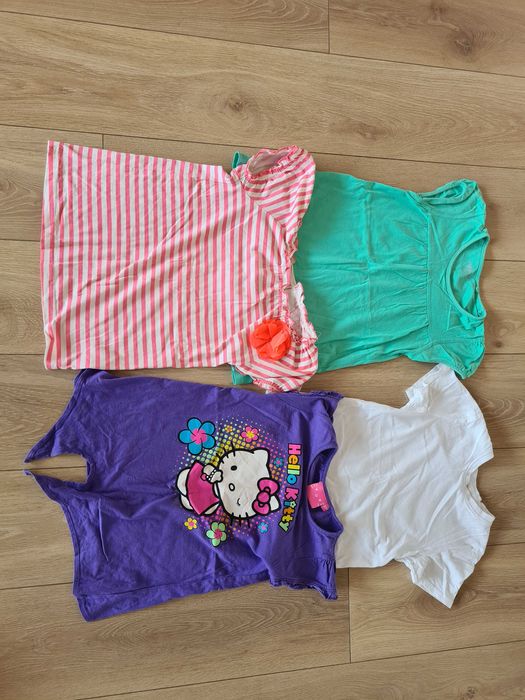 Zestaw, paka ubrań dla dziewczynki - rozmiar 134-140 cm