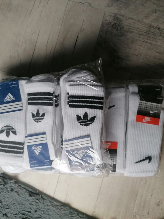 Skarpetki Nike Adidas