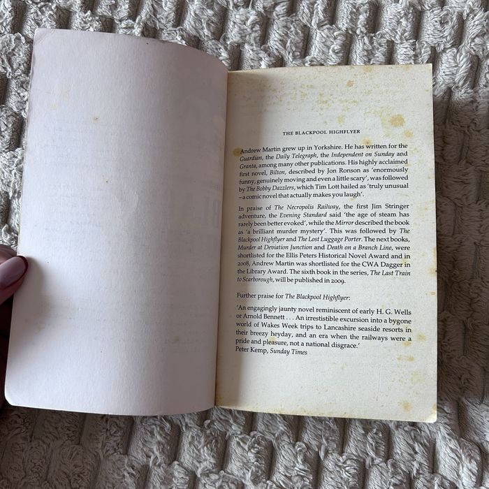 Книга англійською The Blackpool Highflyer Andrew Martin