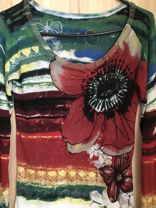 Bluzka Desigual we wzory