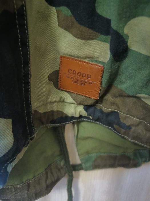 Мужская Ветровка защитного цвета Cropp