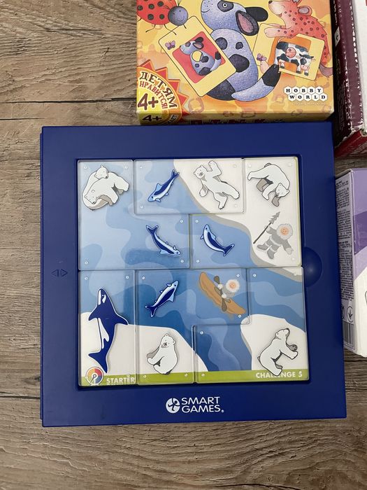 Настільна гра  Ravensburger, Djeco, Goki кубус