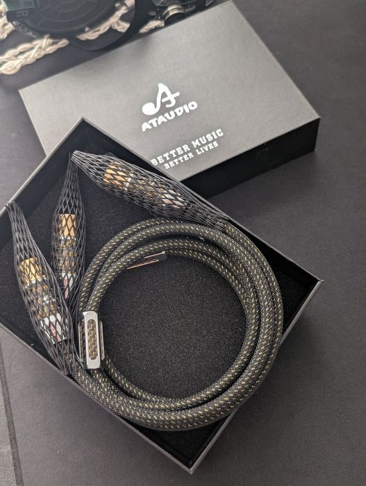 ATAUDIO XLR balance cable 1m x2 male/female
